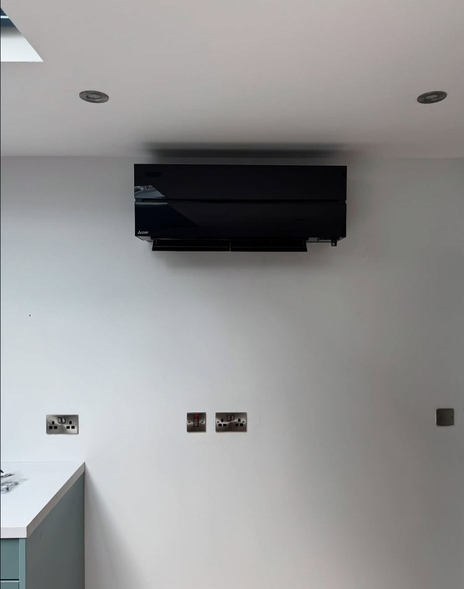 Air conditioning installation project